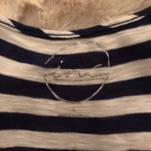 Navy Striped Tank - Inc International Concepts! - Picture 3 of 4